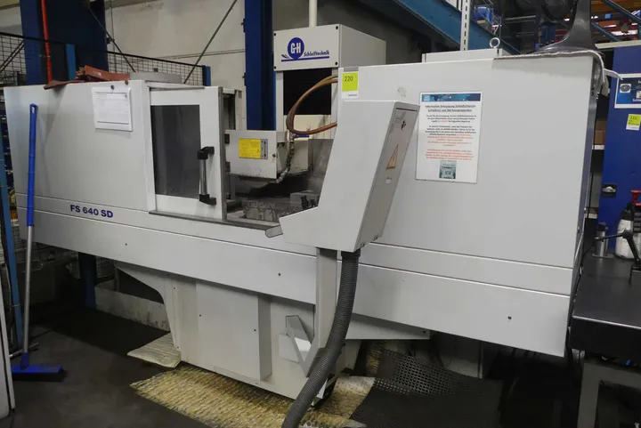 G-H Schleiftechnik - CNC-Flachschleifmaschine Modell: FS 640 SD